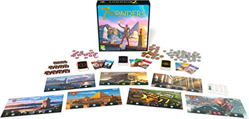 Repos Production | 7 Wonders New Edition | Board Game | Ages 10+ | 3 -7 Players | 30 Minutes Playing Time