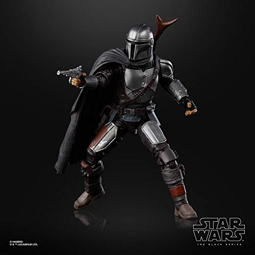 Star Wars The Black Series The Mandalorian Toy 6-Inch-Scale Collectible Action Figure, Toys For Kids Ages 4 and Up