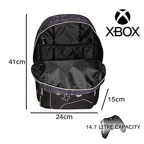 Popgear Xbox Controller Backpack, Kids, One Size, Black, Official Merchandise