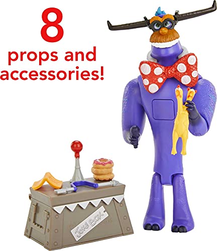 Disney Pixar Monsters at Work 20cm Talking Figure - Tylor Tuskmon The Jokester