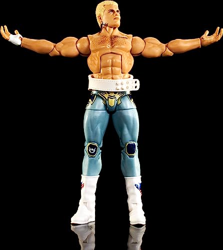 Mattel WWE Cody Rhodes Top Picks Elite Collection Action Figure, Articulation & Life-Like Detail, Interchangeable Accessories, 6-Inch, HKN60