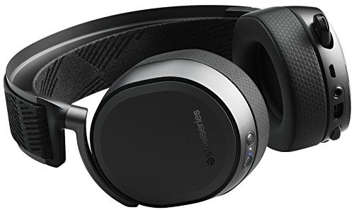 SteelSeries Arctis Pro Wireless - Gaming Headset - Hi-Res Speaker Drivers - Dual Wireless (2.4G & Bluetooth) - Dual Battery System - For PC, PS5 and PS4 - Black