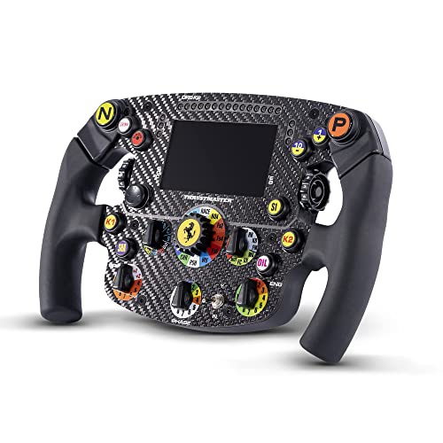 Thrustmaster Formula Wheel Add-On Ferrari SF1000 Edition, Replica Wheel for PS5 / PS4 / Xbox Series X|S / Xbox One / Windows - Officially Licensed by Ferrari