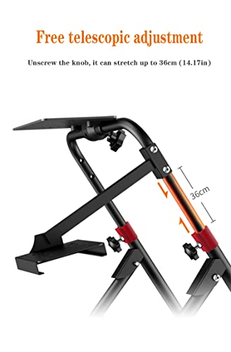 Racing Steering Wheel Stand PXN-A9 for Logitech G25 G27 G29 G920 G923 GT500 T300RS/T300GT/ T500RS/TGT/TS-PC PXN-V3 V9 V900 Folding Bracket Collapsible Tilt-Adjustable Racing Stand