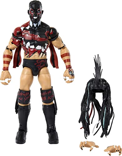 Mattel WWE Finn Balor Elite Collection Action Figure, Deluxe Articulation & Life-Like Detail with Iconic Accessories, 6-Inch