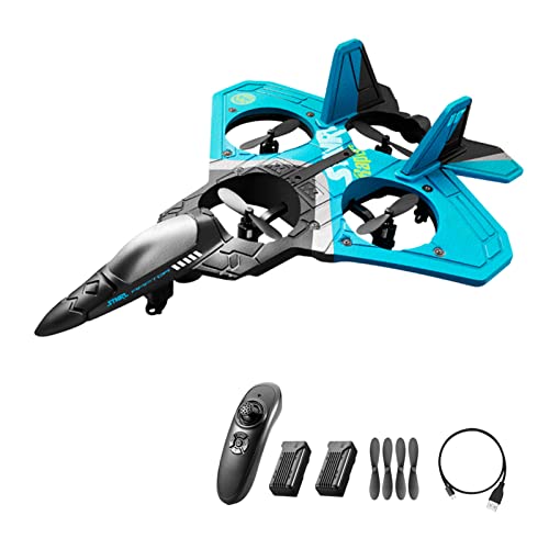 Remote Control Helicopter RC Helicopters,RC Plane Airplane Toys Ready To Fly 2.4GHz 6CH EPP 4 Motor Rc Helicopters for Adult Kids with Function Gravity Sensing Stunt Roll Cool Light Battery