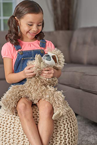 Wild Republic 12257 Sloth Plush, Soft Toy, Cuddlekins, Grey, 30 cm