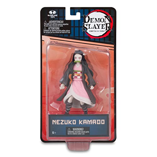 McFarlane Toys, Demon Slayer 5-inch Nezuko Kamado Action Figure, Netflix Demon Slayer Anime Series Toy - Ages 6+