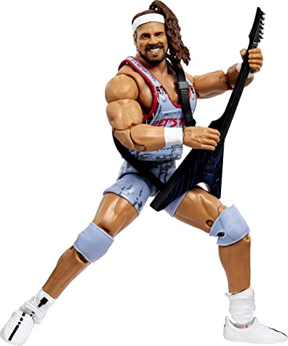 WWE Rick Boogs Elite Collection Action Figure, Deluxe Articulation & Life-Like Detail with Iconic Accessories, 6-Inch