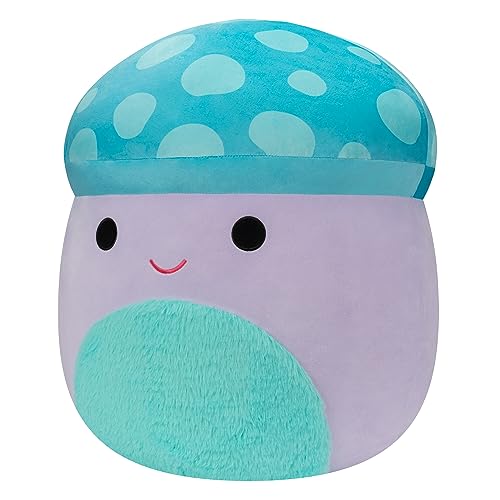 Squishmallows SQCR04202 Pyle - Purple and Blue Mushroom 16"