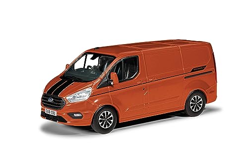 Corgi VA15101 Ford Transit Custom Sport, Orange Glow Vanguards