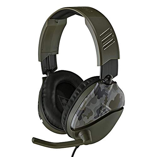 Turtle Beach Recon 70 Camo Green Gaming Headset for Xbox Series X|S, Xbox One, PS5, PS4, Nintendo Switch & PC