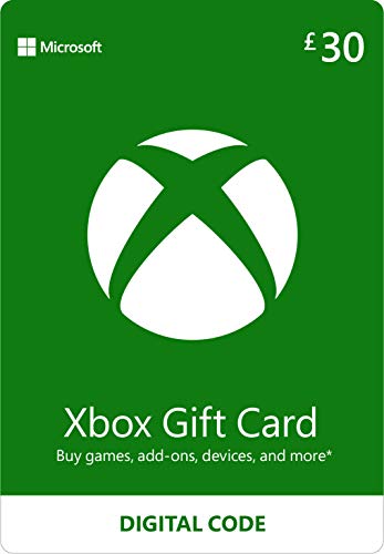 Xbox Gift Card | 30 GBP | Digital Voucher | Xbox One, Series S|X & Windows | (Download Code)