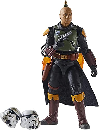 Star Wars Hasbro The Vintage Collection Boba Fett (Tatooine) Deluxe Action Figure, Scale The Book of Boba Fett Toy for Kids, Multicolor, 9.5 cm