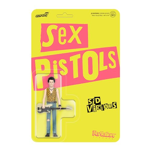 Super7 Sex Pistols Reaction Wave 1 - Sid Vicious figure