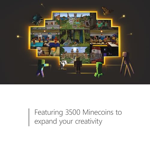 Minecraft with 3500 Minecoins – Xbox Series X, Xbox One