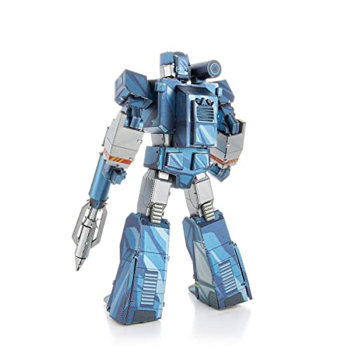 Metal Earth Fascinations Transformers Soundwave Color 3D Metal Model Kit Bundle with Tweezers