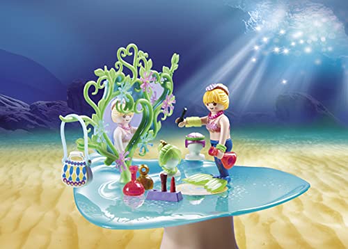 Playmobil 70096 Magic, Magical Mermaid World, Beauty Salon with Jewel Case, Toy Playset Suitable for Children Ages 4+, Fun Imaginative Role-Play, PlaySets Suitable for Children Ages 4+