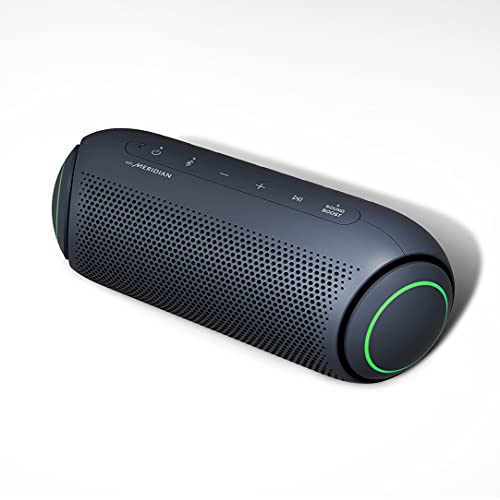 LG XBOOM Go PL5 Portable Wireless Bluetooth Speaker with up to 18 hours all day battery life, IPX5 Water-Resistant, Party Bluetooth Speaker, Black