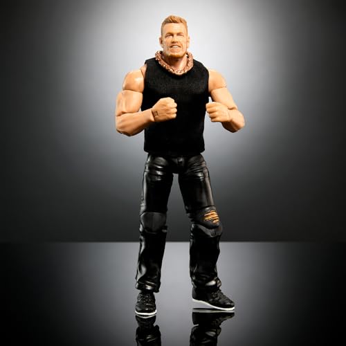 WWE Elite Action Figure WrestleMania with Accessory and Nicholas Build-A-Figure Parts, Posable Collectible for WWE Fans, HVJ10