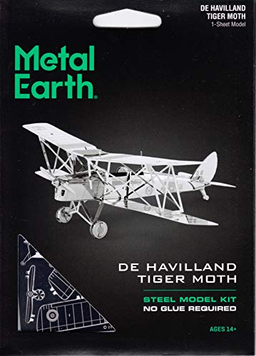 Metal Earth 3D model Havilland Tiger Moth