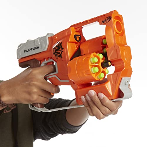 NERF Zombie Strike FlipFury Blaster