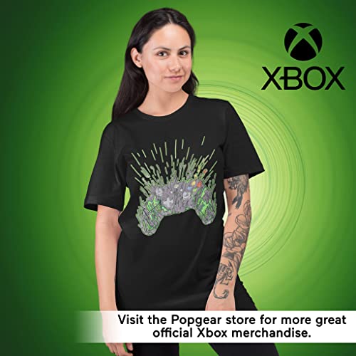 Xbox Controller Boyfriend Fit T-Shirt, Womens, Black, Official Merchandise