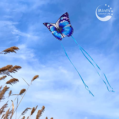 Mint's Colorful Life Butterfly Kite (Blue)