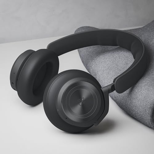 Bang & Olufsen Beoplay HX - Premium Wireless Bluetooth Over-Ear Active Noise Cancelling Headphones, 6 Microphones, Playtime Up to 40 Hours, Headset with Carrying Case - Black Anthracite