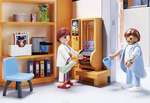 Playmobil 70190 City Life Large Furnished Hospital with Lift, educational toy, fun imaginative role play, playset suitable for children ages 4+