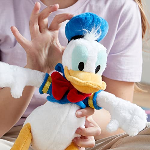 Disney Store Official Donald Duck Small Soft Toy for Kids, 32cm/12”, Cuddly Character with Soft Feel Finish and Embroidered Details, Classic Sailor's Outfit - Suitable for Ages 0+