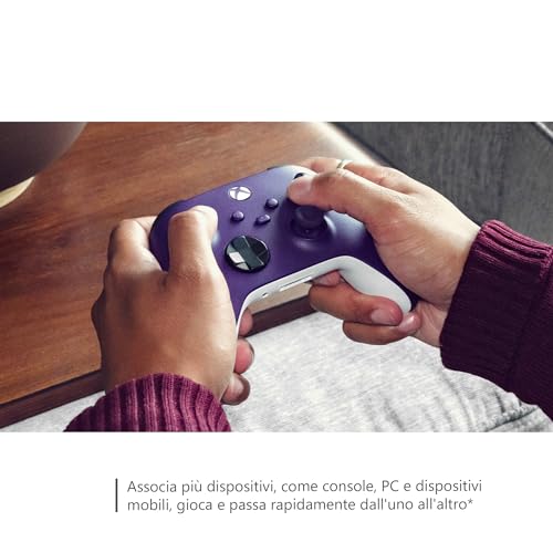 Xbox Wireless Controller – Astral Purple for Xbox Series X|S, Xbox One, and Windows Devices