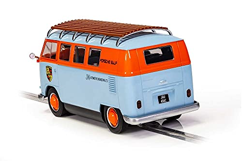 Scalextric C4217 VW T1b Microbus - ROFGO Gulf Collection - JW Automotive, Orange/Blue