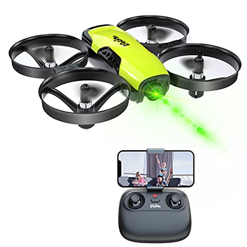 Loolinn | Drone for kids with camera- Mini Drone, FPV Real-Time Transmission Photos and Videos | Adjustable camera, RC Quadcopter with Three Batteries (Gift idea)