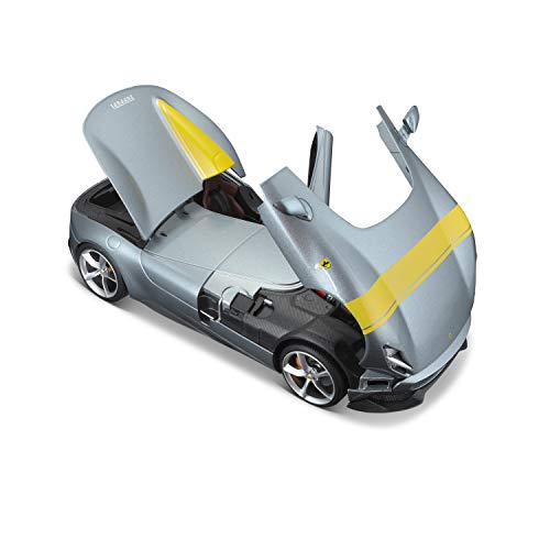 Bburago B18-16013 18-16013 Ferrari Collectible Car, Gray