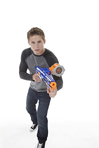 Nerf Rampage N-Strike Elite Toy Blaster with 25 Dart Drum Slam Fire & 25 Official Elite Foam Darts for Kids, Teens, & Adults (Amazon Exclusive)