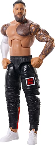 Mattel WWE Elite Action Figure SummerSlam Jey USO with Accessory and Mr. Perfect Build-A-Figure Parts (HPB26)