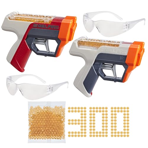 Nerf Pro Gelfire Dual Wield Pack, 300 Hydrated Gelfire Rounds