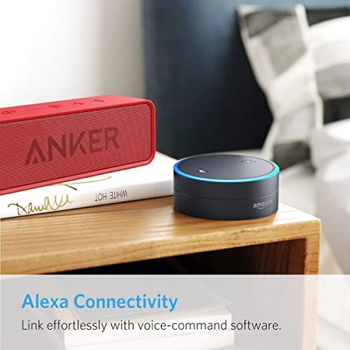Bluetooth Speakers, Anker Soundcore Bluetooth Speaker with Loud Stereo Sound, 24-Hour Playtime, 66 ft Bluetooth Range, Built-in Mic. Perfect Portable Wireless Speaker for iPhone, Samsung and More