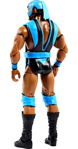 WWE Action Figures, WWE Elite Farooq Asad Figure with Accessories, Collectible Gifts