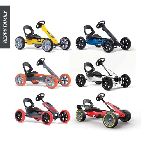 BERG Reppy Racer Pedal Go-Kart with Soundbox | Children's Vehicle, Pedal Vehicle with High Safety Standard, Children's Toy Suitable for Children Aged 2.5-6 Years