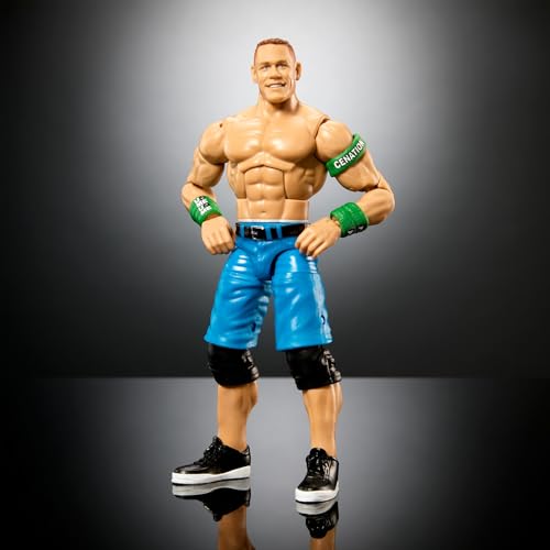 WWE Elite Action Figure WrestleMania with Accessory and Nicholas Build-A-Figure Parts, Posable Collectible for WWE Fans, HVJ09