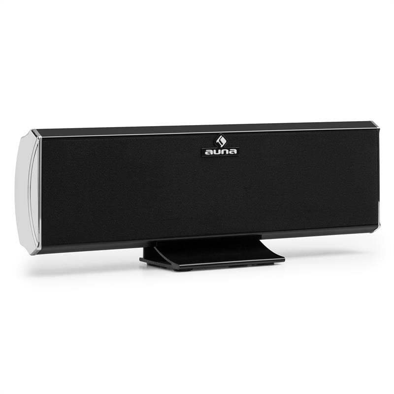 auna Areal 653-5.1 Surround Sound System, Speaker System with 145W RMS, Home Cinema Sound System, 6.5" Sidefiring Woofer, Bass Reflex, 5 Sat Speakers, Bluetooth, USB, AUX, 2 Mic Connections