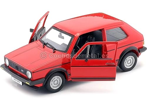 Bburago -1/24 Golf GTI MK1 1979 Car, 18-21089, Assorted Color