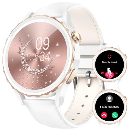 SIEMORL Smart Watch for Women,1.32" Smartwatch Answer/Make Calls, Fitness Watch with Heart Rate Sleep Monitor,100+ Sports,Step Counter,IP68 Waterproof Sports Smartwatches for Android Phones