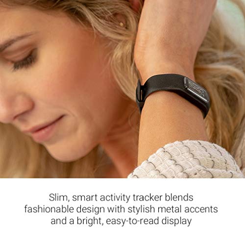 Garmin vivosmart 4 Smart Health and Fitness Activity Tracker, Slate, Large