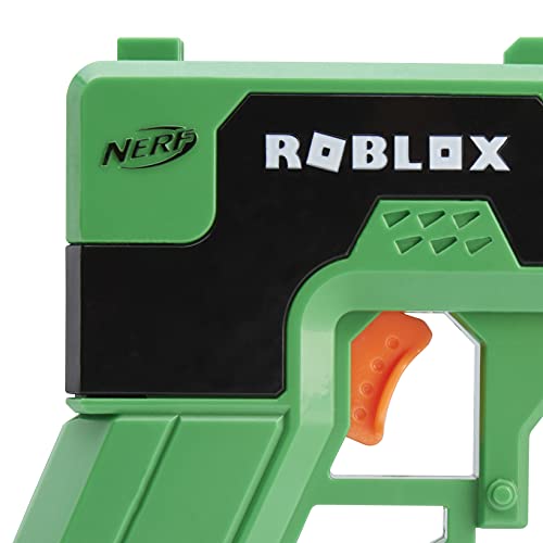 Nerf Roblox Phantom Forces: Boxy Buster Dart Blaster, Pull-Down Priming Handle, 2 Elite Darts, Code to Unlock in-Game Virtual Item Multicolor F2496