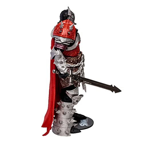 McFarlane Toys, Spawn Comic 7-inch Medieval Spawn Action Figure with 22 Moving Parts, Collectible Figure with Accessories and Collectors Stand Base – Ages 12+