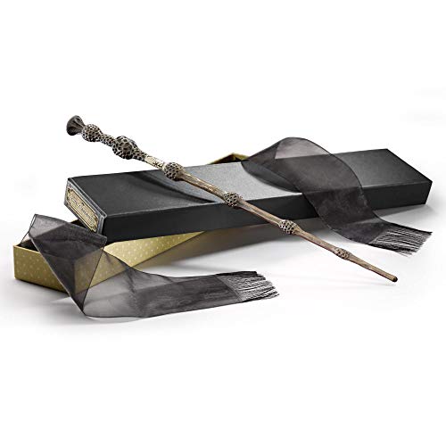 The Noble Collection Gellert Grindelwald Wand in Collectors Box 15 inch Gellert Grindelwald Wand With Collectors Wand Box - Fantastic Beasts Film Set Movie Props Wands