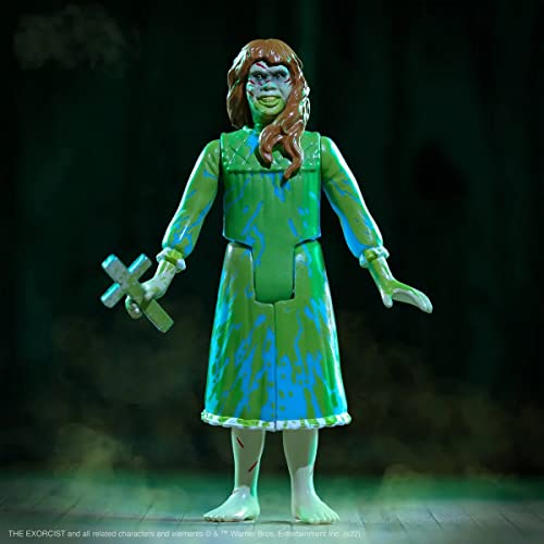 SUPER7 - The Exorcist Regan (Vomit Splatter) 3.75" Reaction Figure